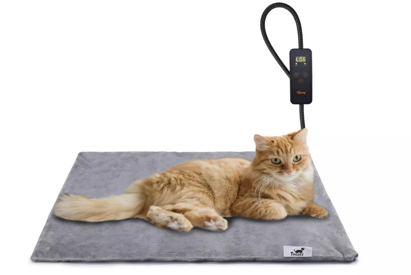 Pets can stay cozy with a heated pad for their bed (Amazon)