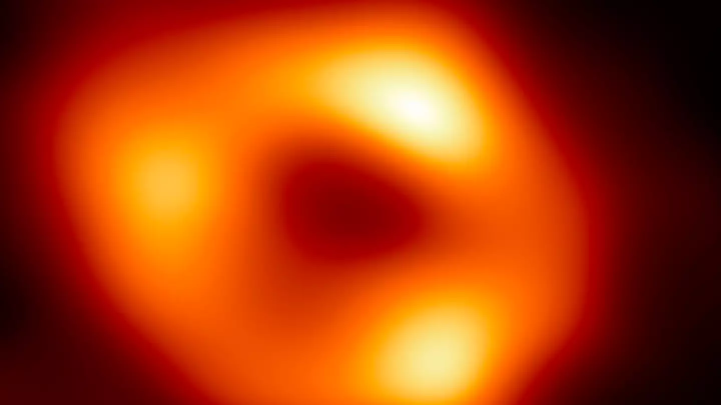 Massive Black Hole At Centre Of Our Galaxy Has Been Pictured For The First Time