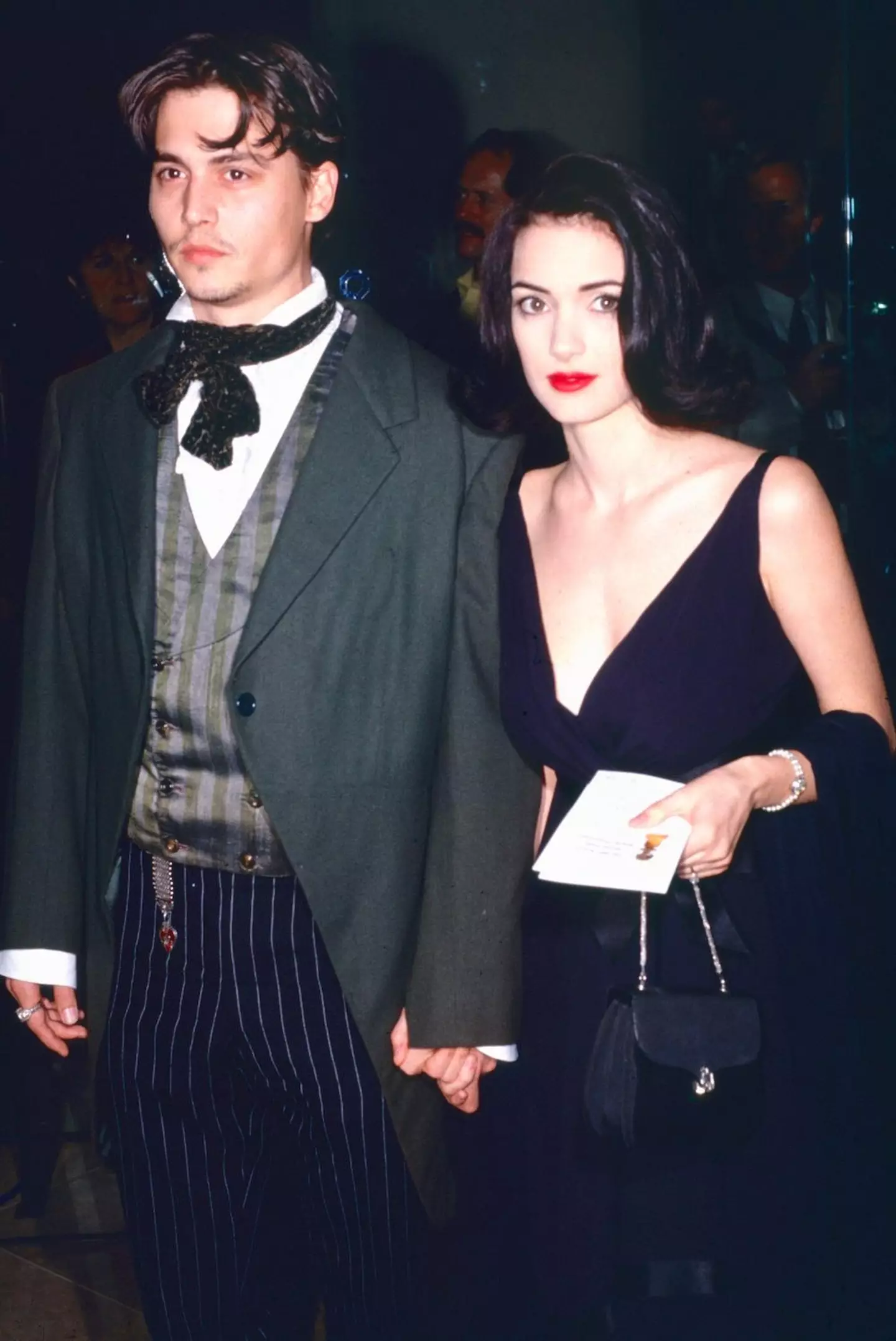 The Beetlejuice star also dated Johnny Depp in the 90s.