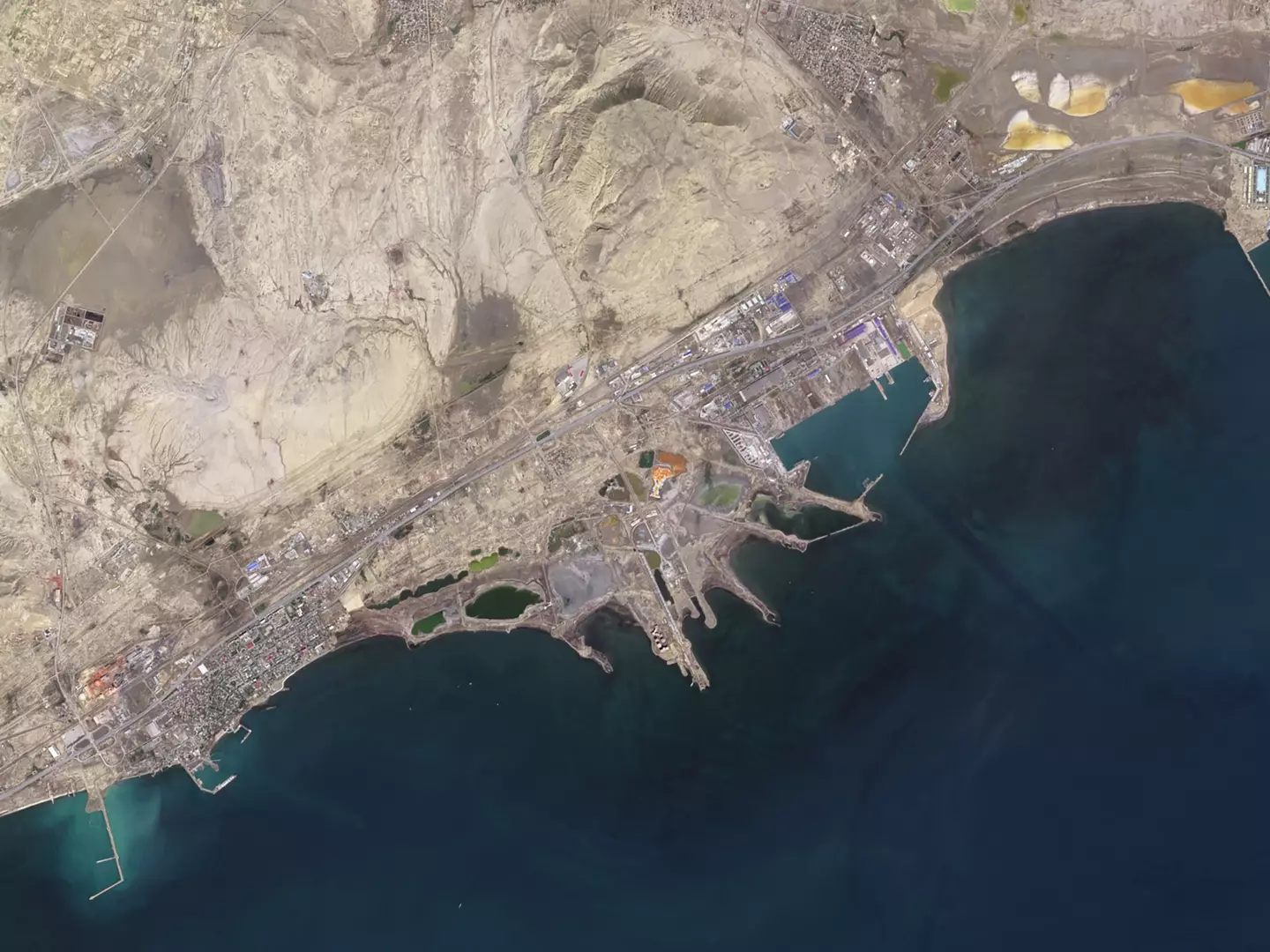 A satellite image of the islands from earlier this year (Gallo Images/Orbital Horizon/Copernicus Sentinel Data 2024)