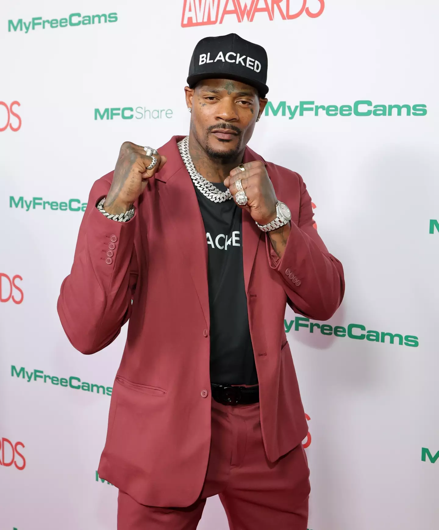 Jason Luv won the boxing match (Ethan Miller/Getty Images)