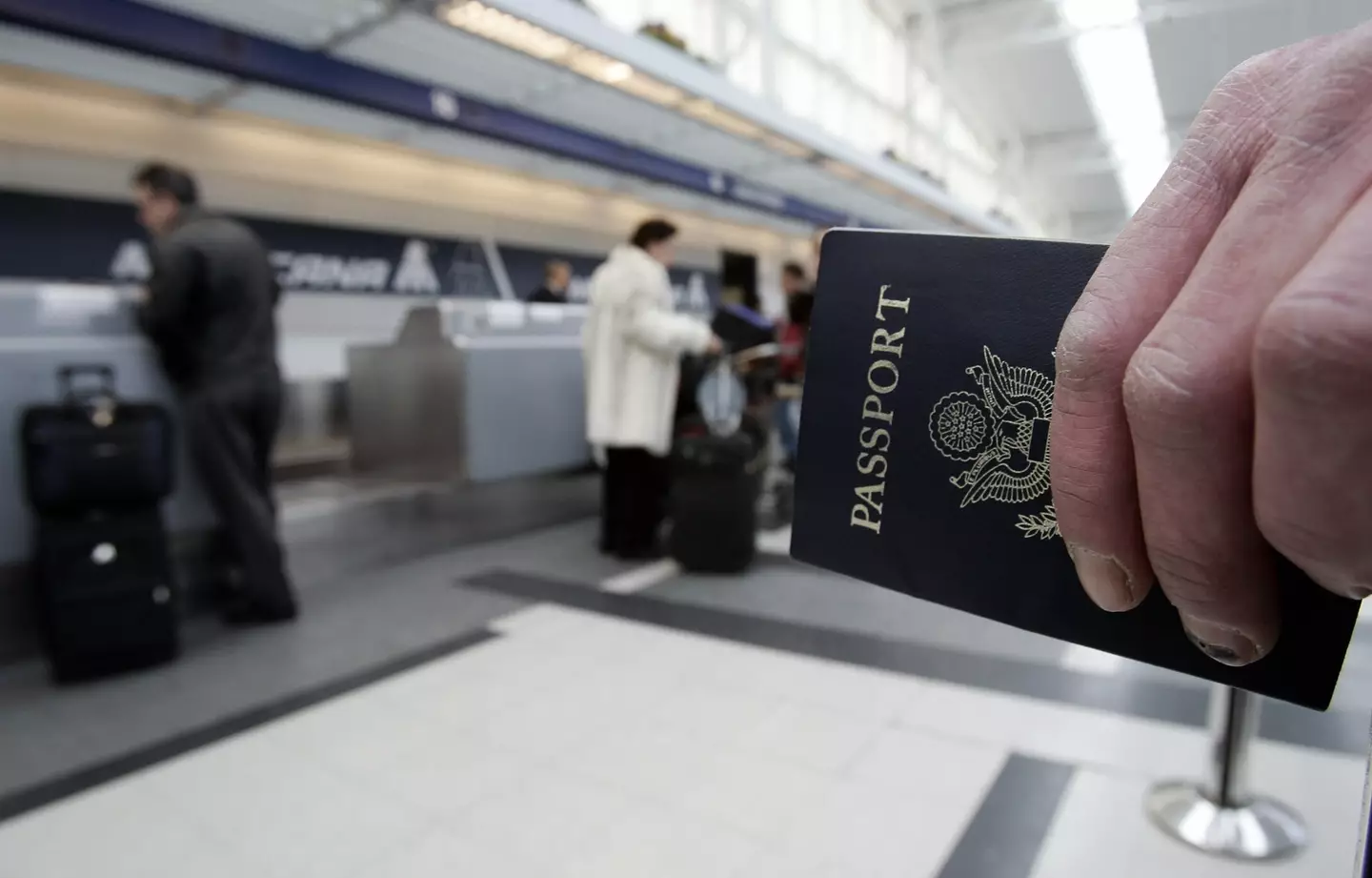 US passports have been ranked as the 10th best in the world (JEFF HAYNES/AFP via Getty Images)