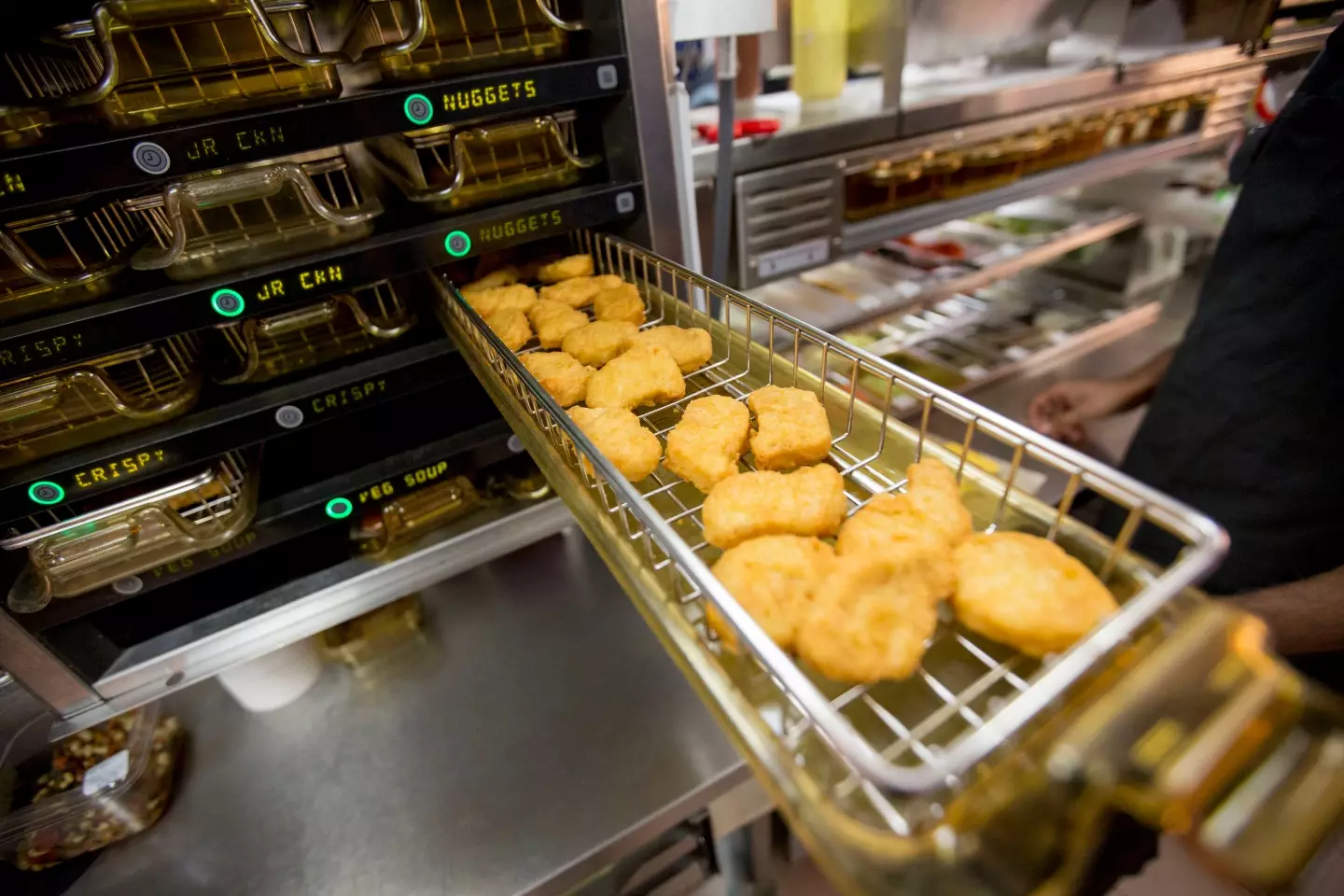 According to McDonald's lawyers, McNuggets are cooked at 160 degrees.