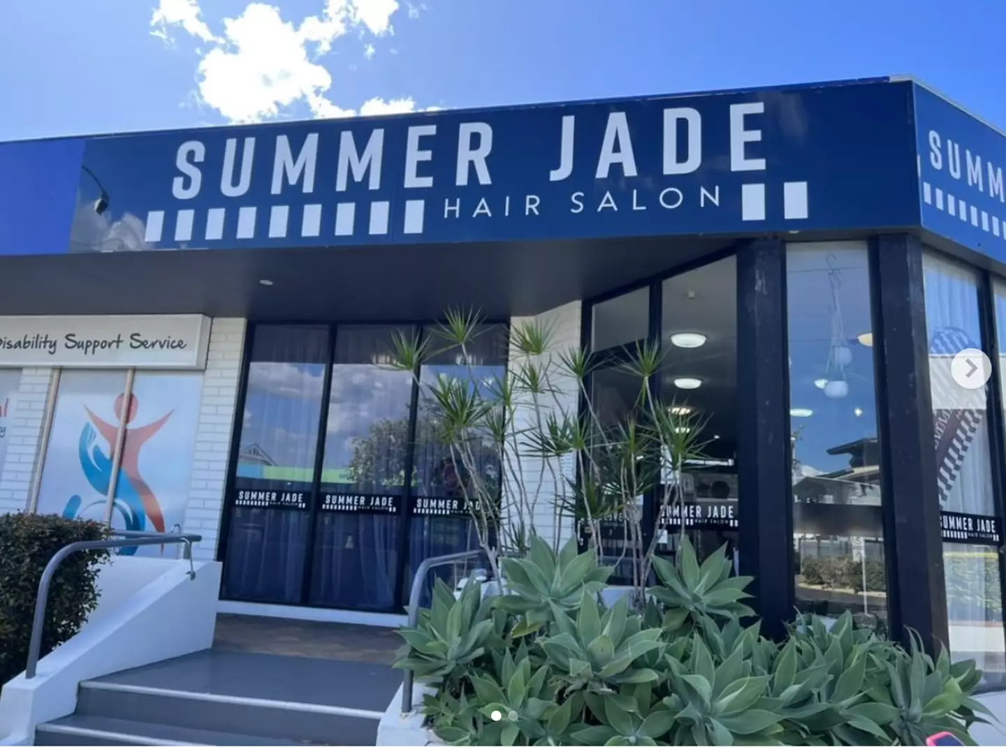 The salon owner was taken to tribunal. Credit:Instagram/summer jade hair salon
