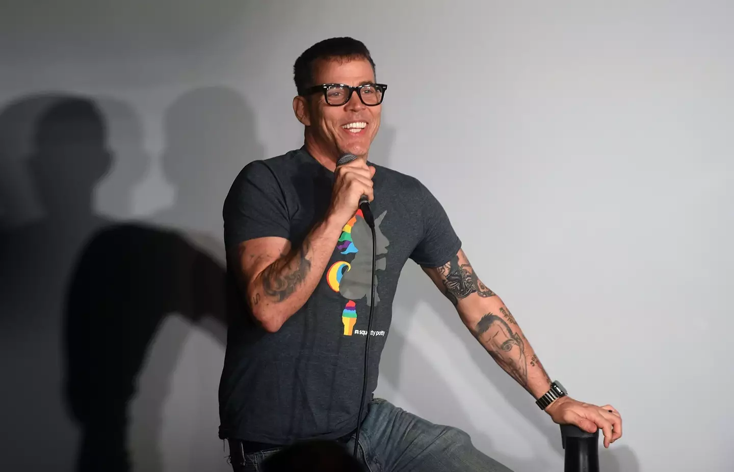 The unexpected interaction helped Steve-O change his mind (Bobby Bank/Getty Images)