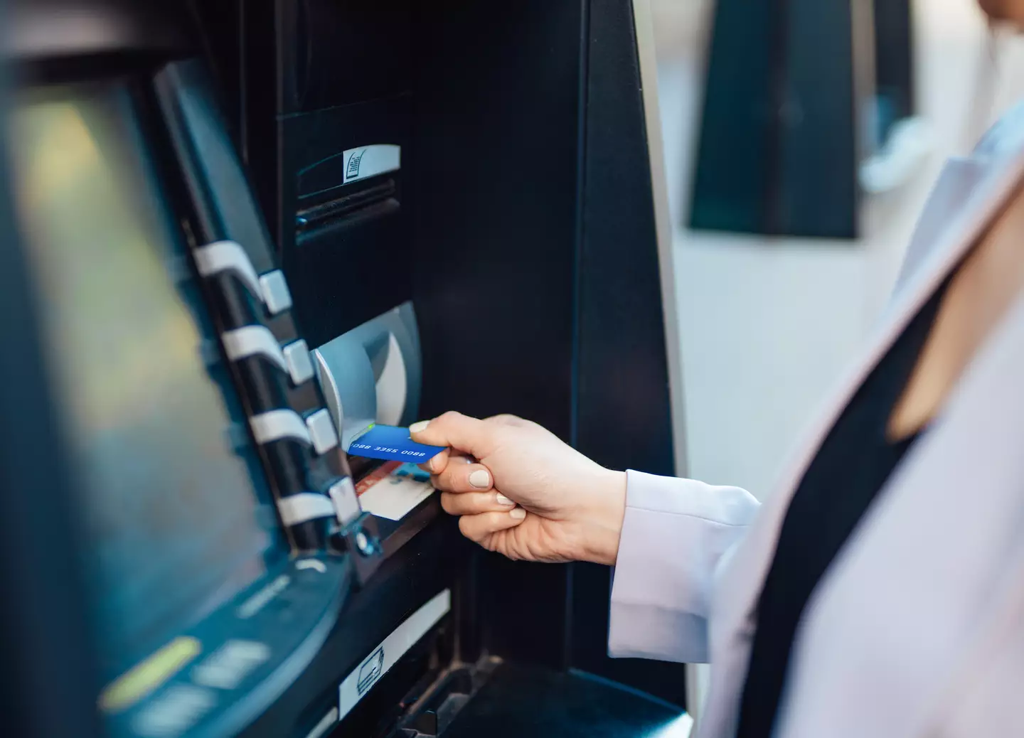 The man promised to sort the payment at the bank. (Getty Stock Photo)