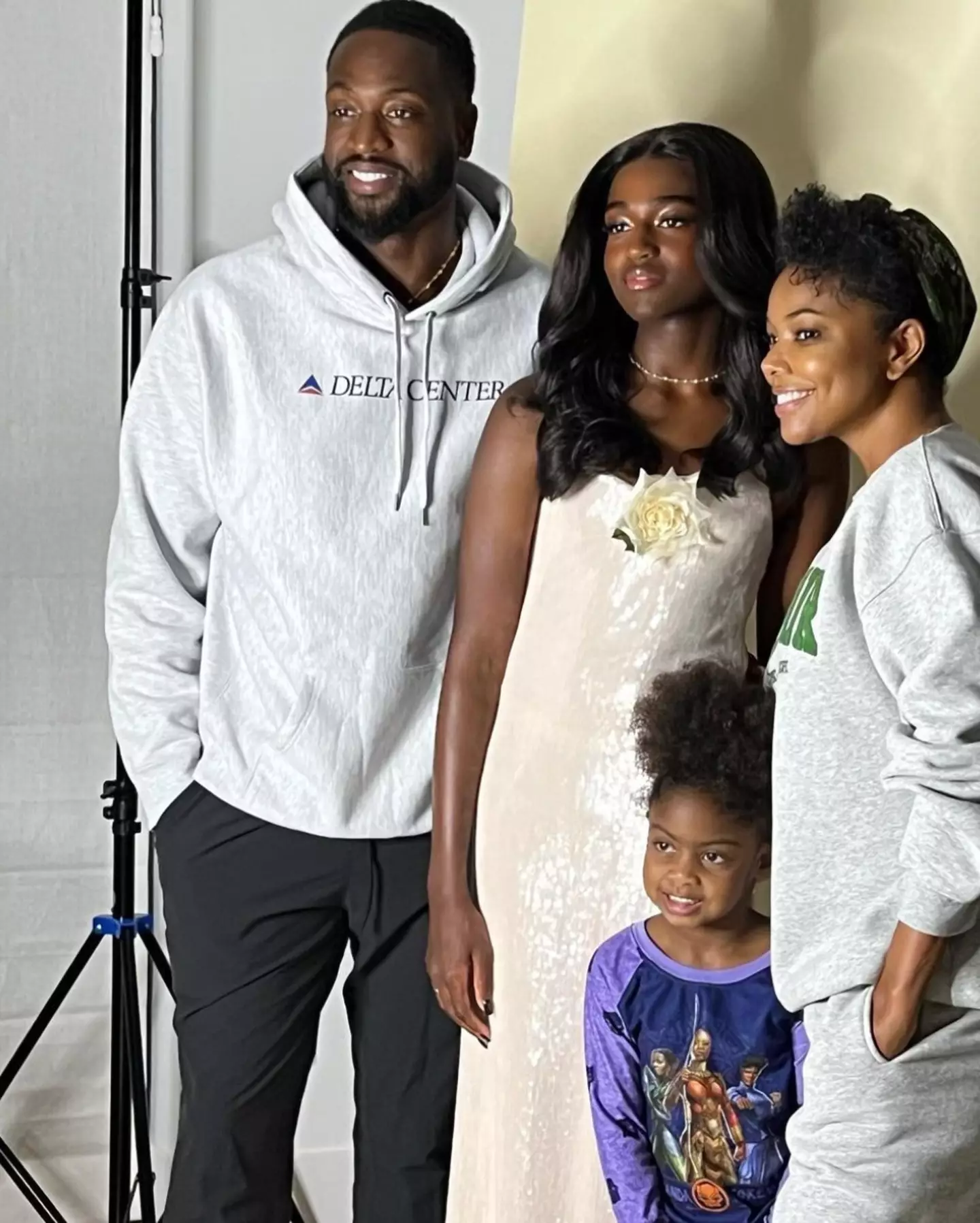 Dwyane Wade has been alongside his daughter throughout her journey every step of the way.