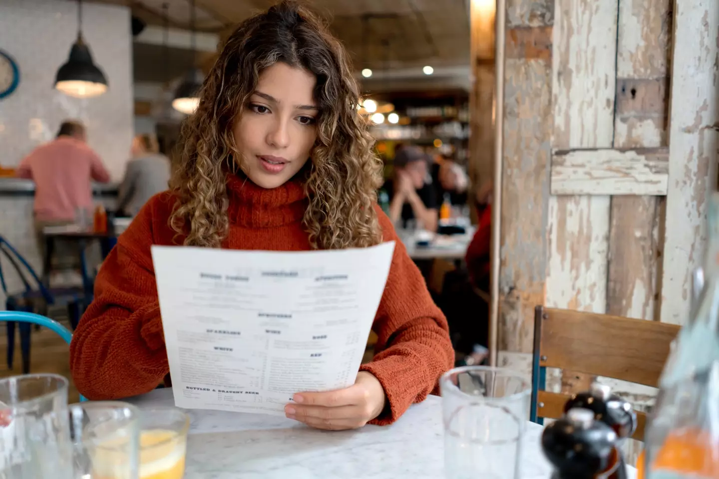 Restaurants can carefully curate menus to encourage more spending (Getty Stock Image)