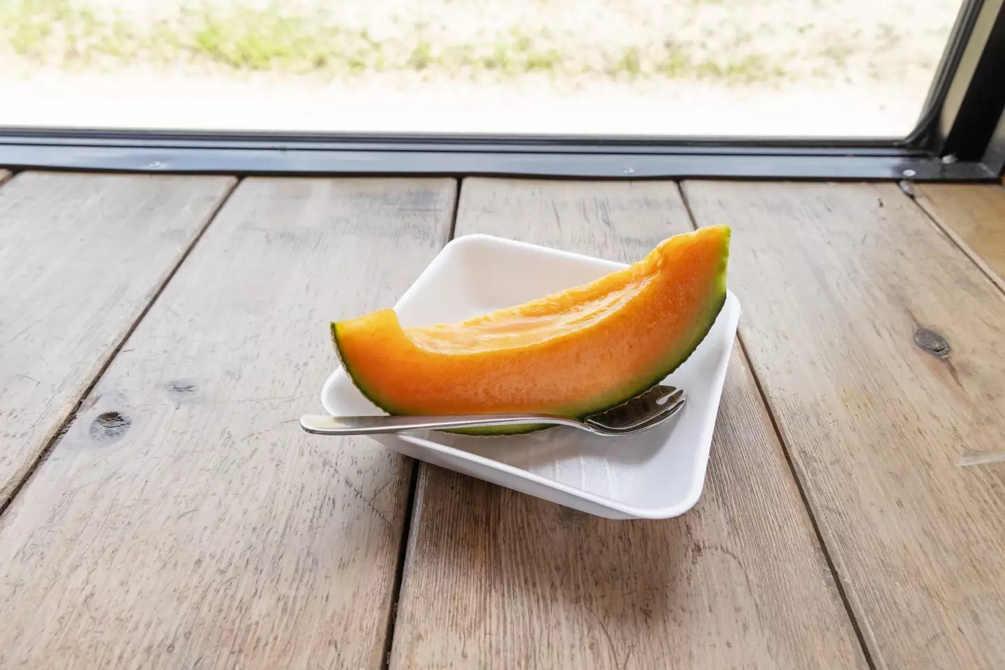 If you enjoy dessert, it might be best to have cantaloupe at home and dine on something else... like cheesecake! (Getty stock)