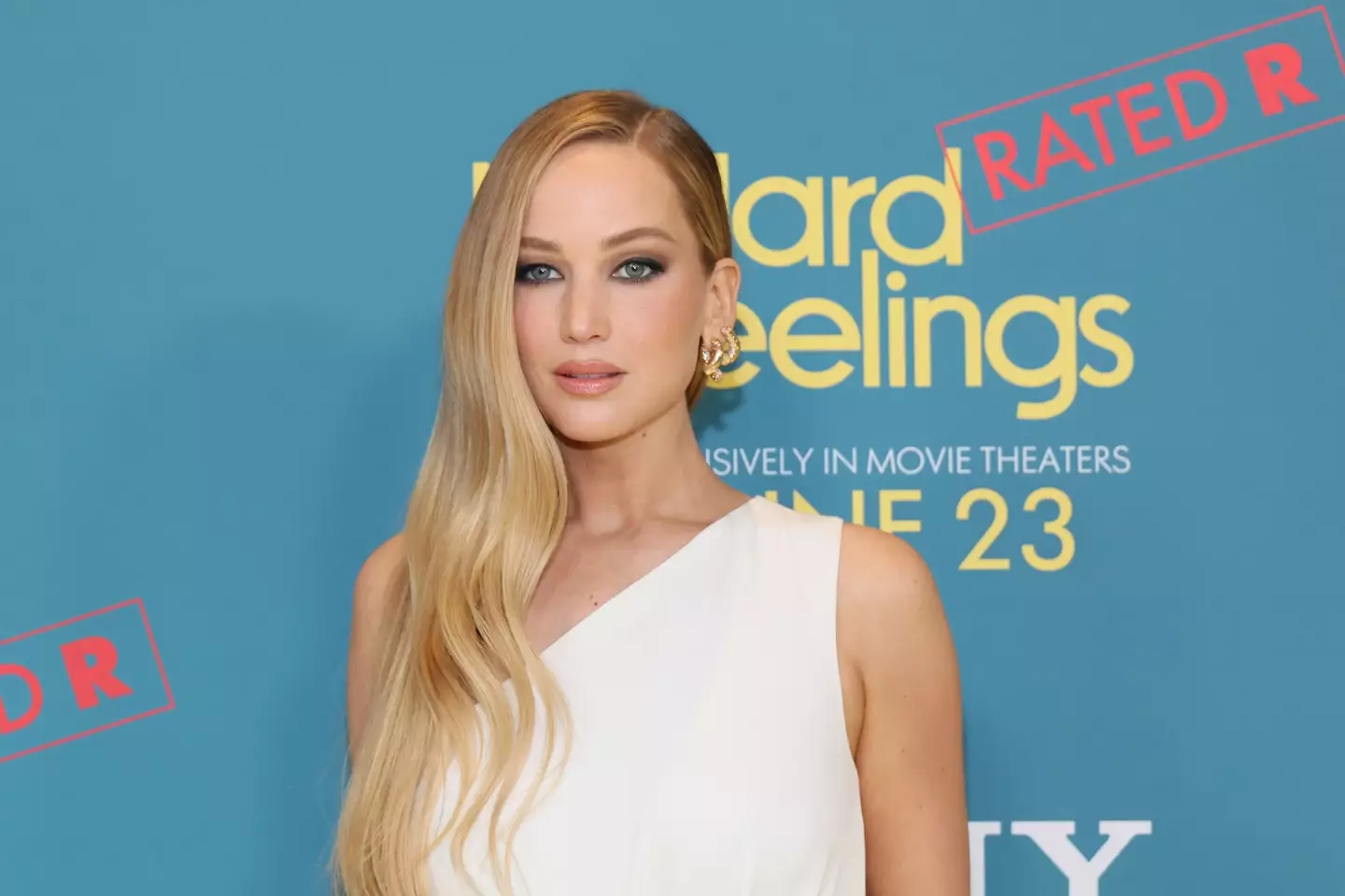 Lawrence’s film No Hard Feelings follows a cash-strapped woman called Maddie who has been hired by a pair of rich parents to date their 19-year-old son