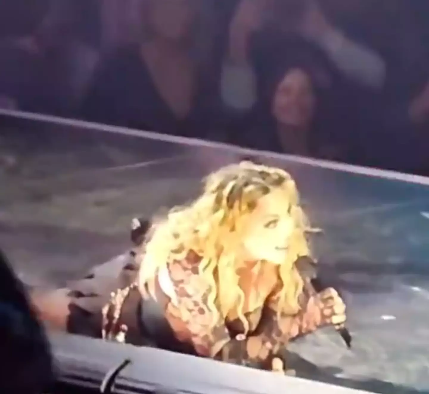 Thankfully, it wasn’t a brutal fall, but it was a little too obvious to style out.