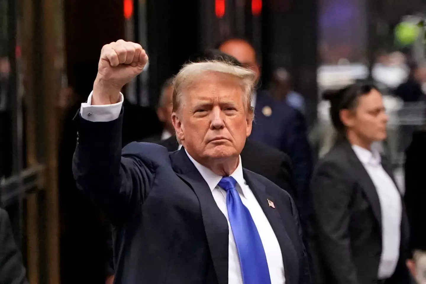"No one is above the law." (TIMOTHY A. CLARY/AFP via Getty Images)