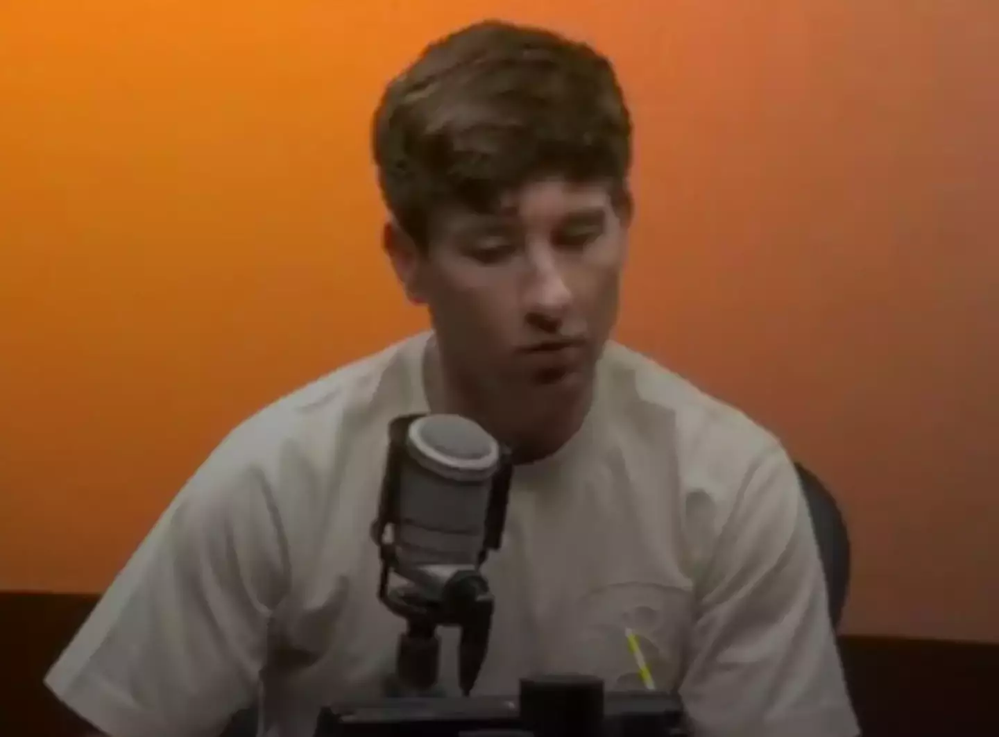 Theroux asked him about using an enhancer (Spotify)