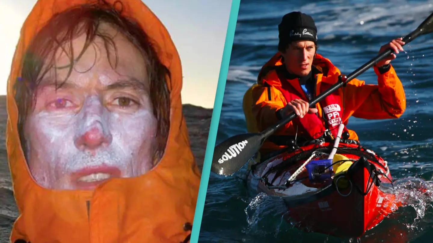 Last picture of adventurer who disappeared trying to achieve kayaking feat no one had ever managed
