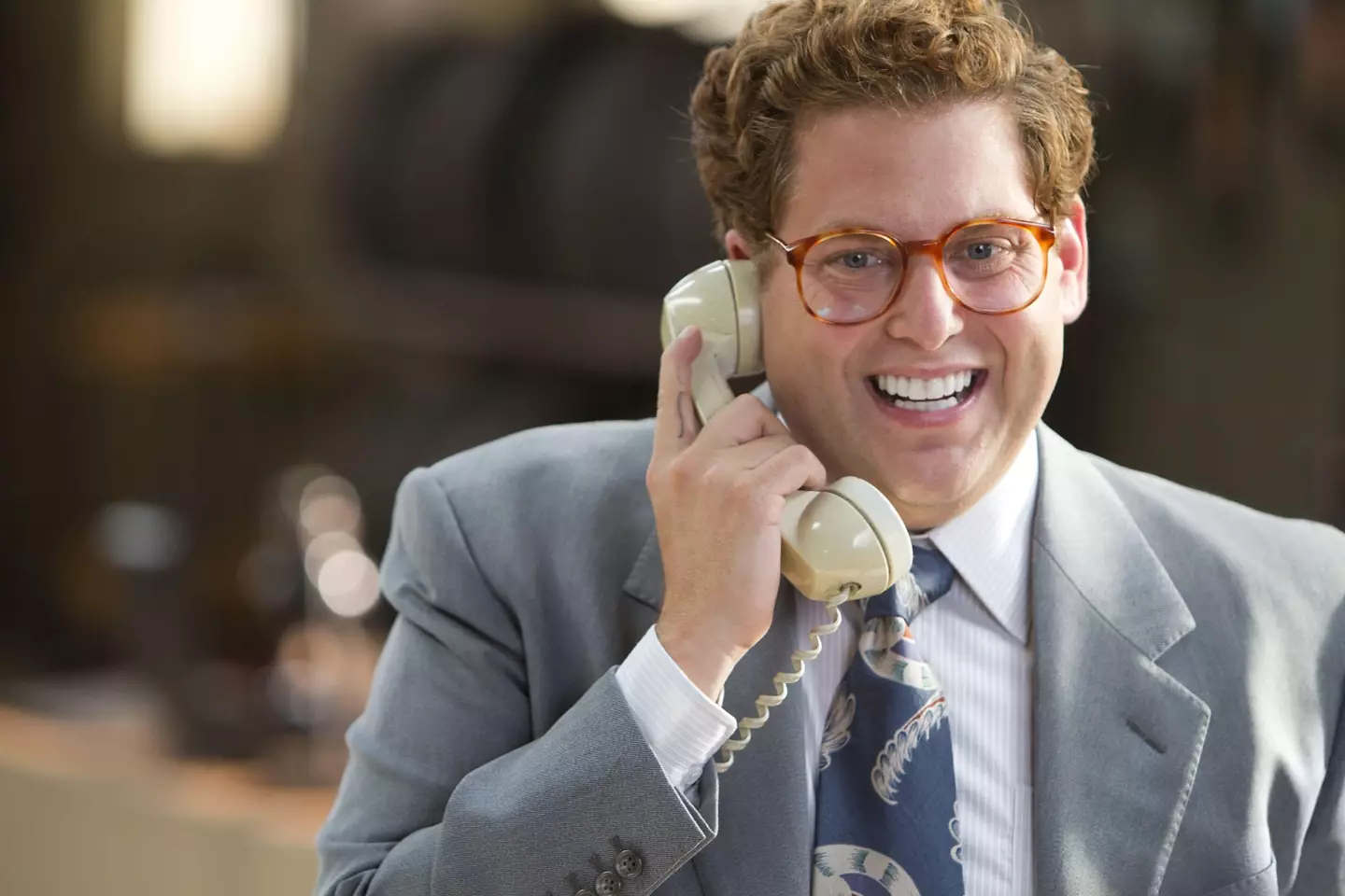 Jonah Hill in The Wolf of Wall Street.