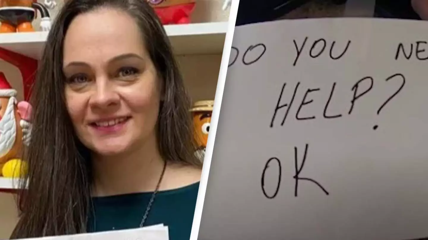 Over $60,000 raised for 'hero' waitress whose genius hidden note saved boy from abusive parents