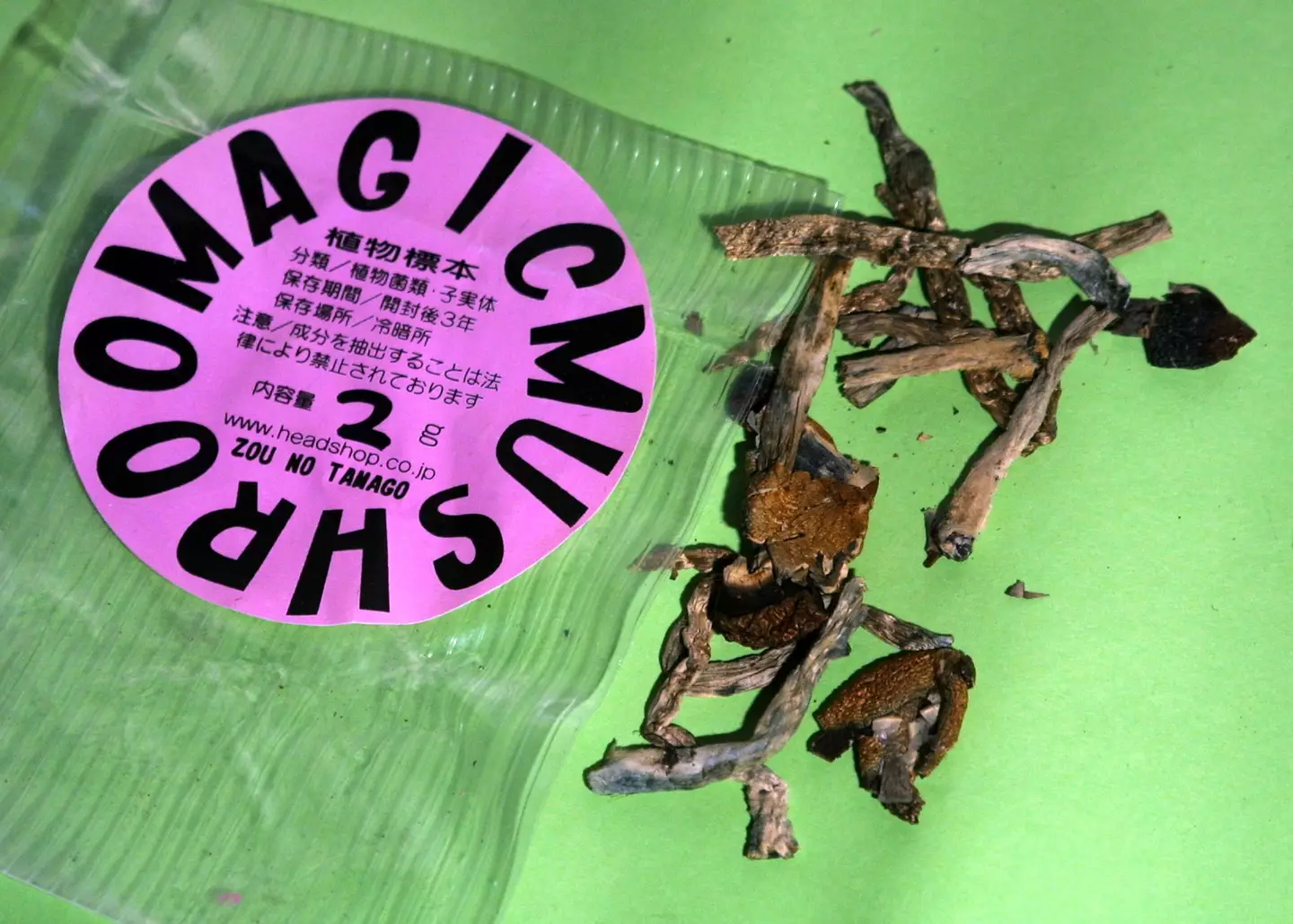 Magic mushrooms can cause hallucinations.