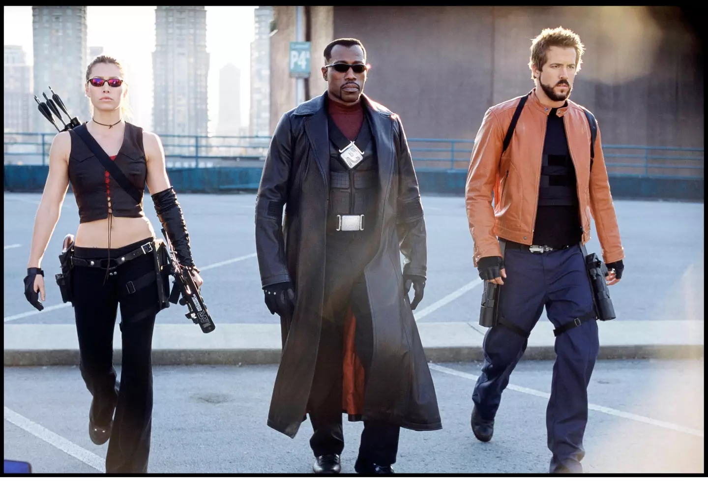 Blade: Trinity starred Jessica Biel, Wesley Snipes and Ryan Reynolds.