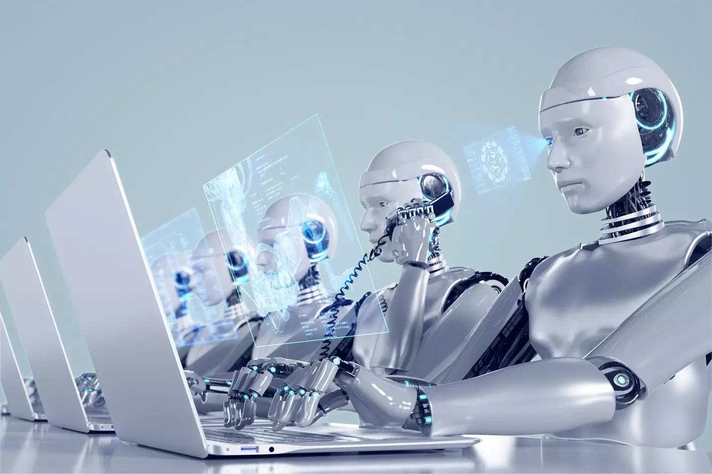 Artificial intelligence is already used in many workplaces (Getty Stock Photo)