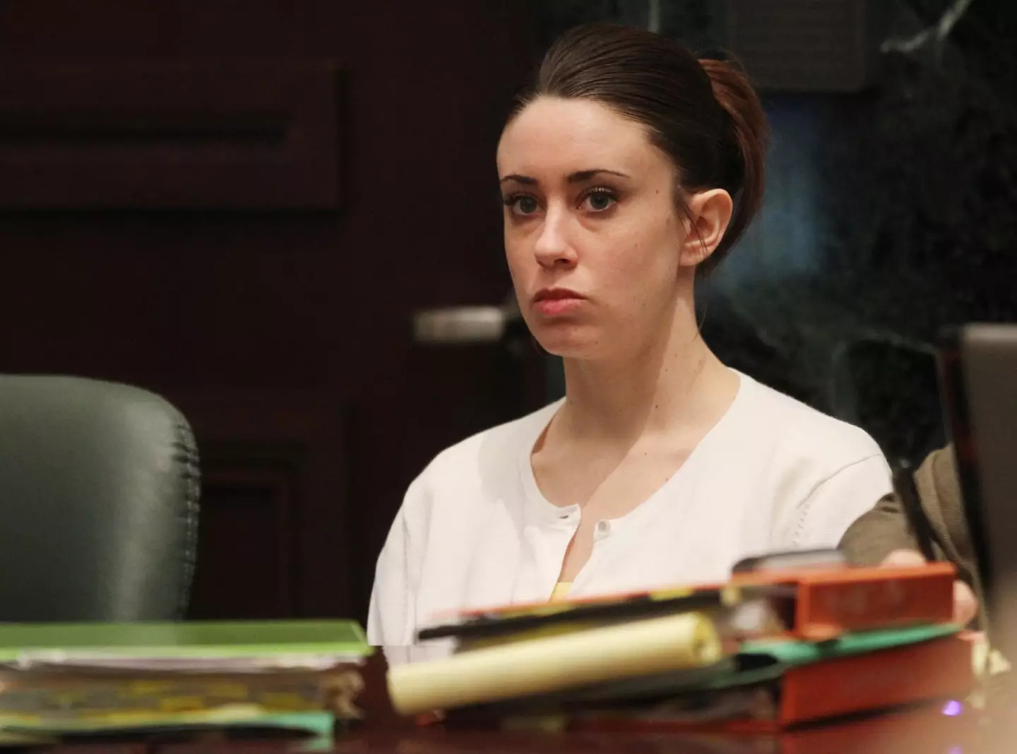 Casey Anthony pictured in court in 2011.