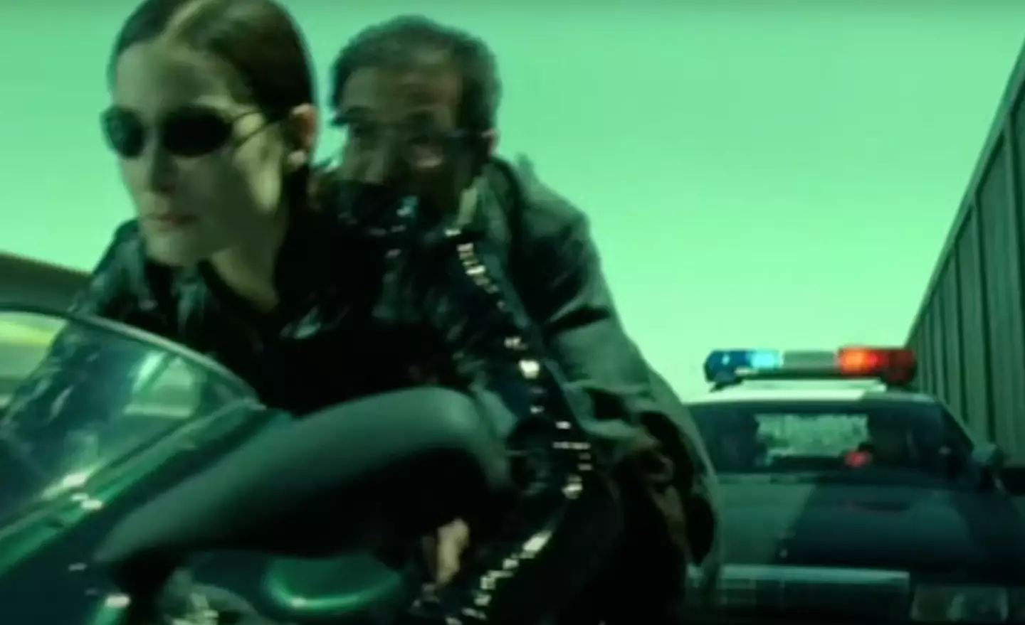 The chase scene in The Matrix Reloaded is hailed by fans as one of the greatest of all time. (Warner Brothers)
