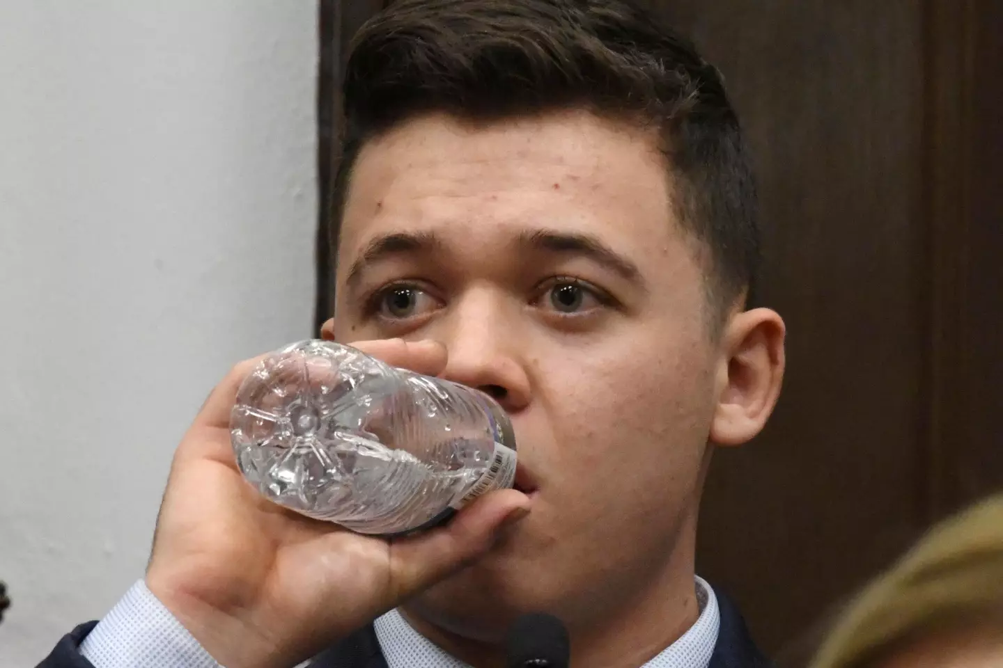 Kyle Rittenhouse during his trial. (Alamy)