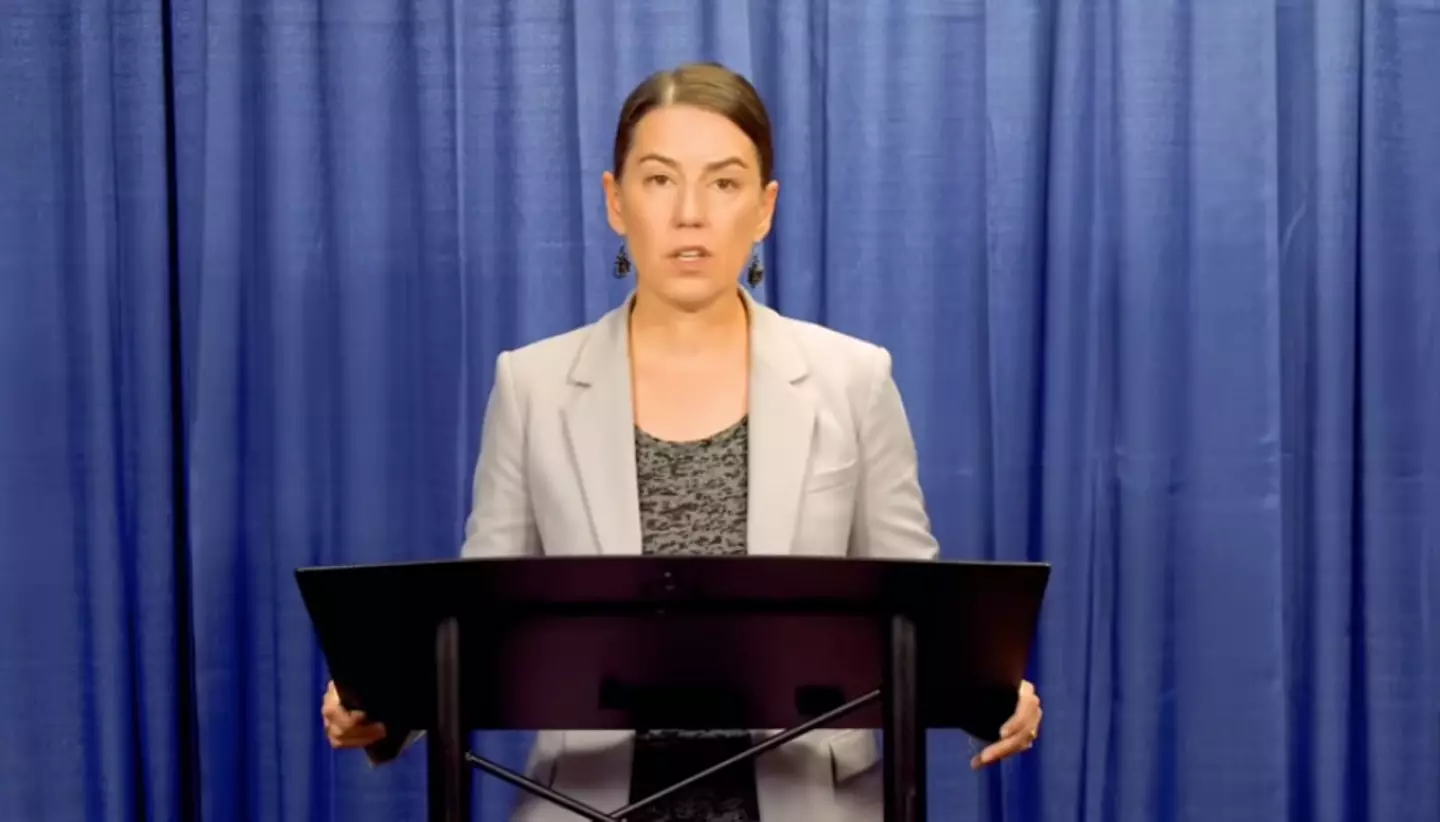 Pima County Attorney Laura Conover issued a statement about the incident (Pima County Attorney's Office/YouTube)