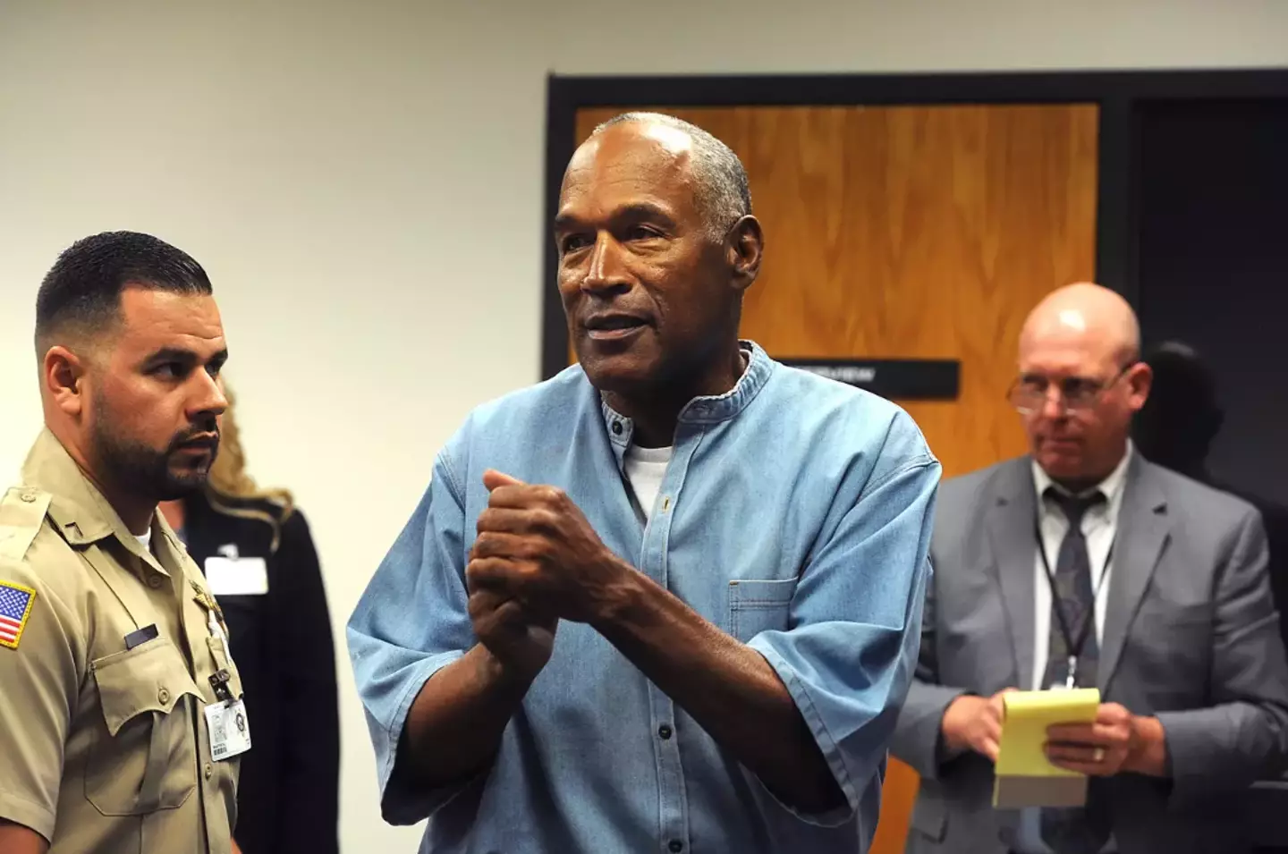 OJ Simpson's family confirmed he died of cancer. ( Jason Bean-Pool/Getty Images)