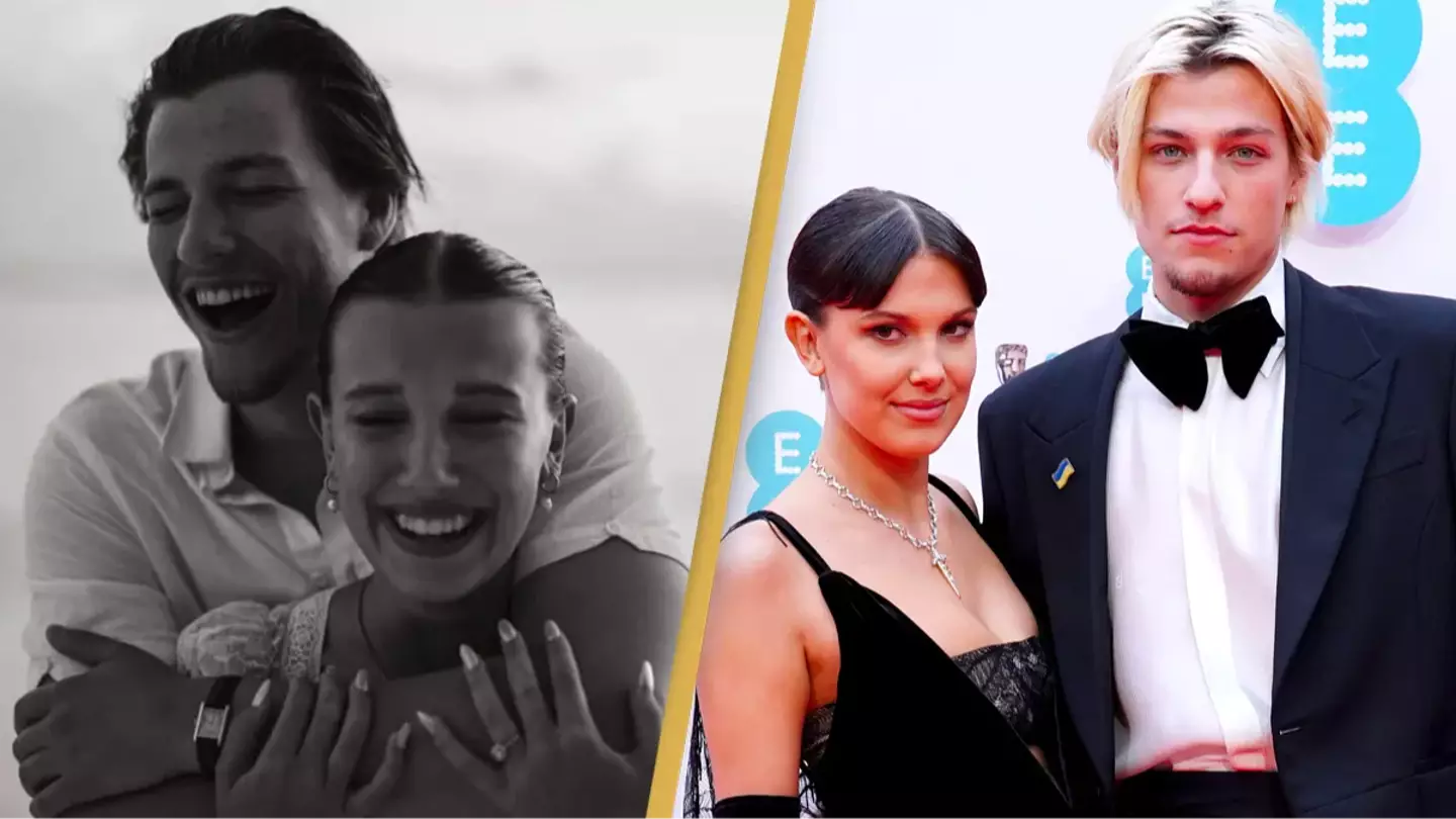 Millie Bobby Brown announces she's engaged to Bon Jovi's son Jake