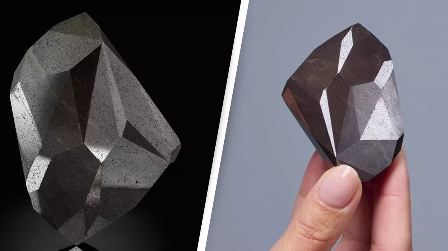 555-Carat Black Diamond 'From Space' Goes Up For Auction