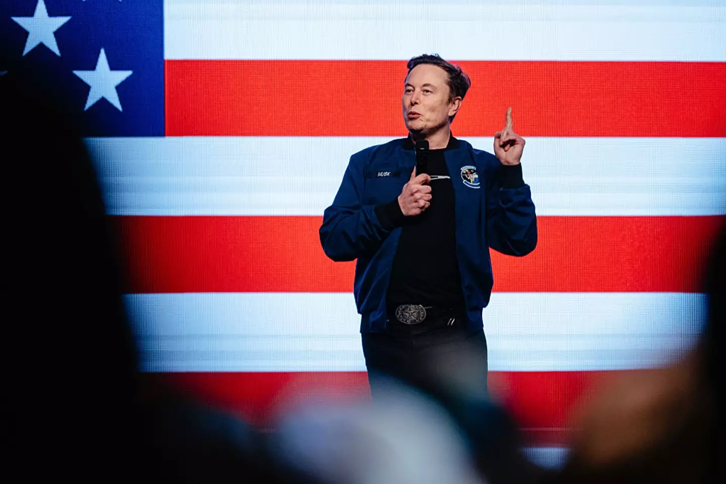 Musk is celebrating the victory (Jamie Kelter Davis/Bloomberg via Getty Images)