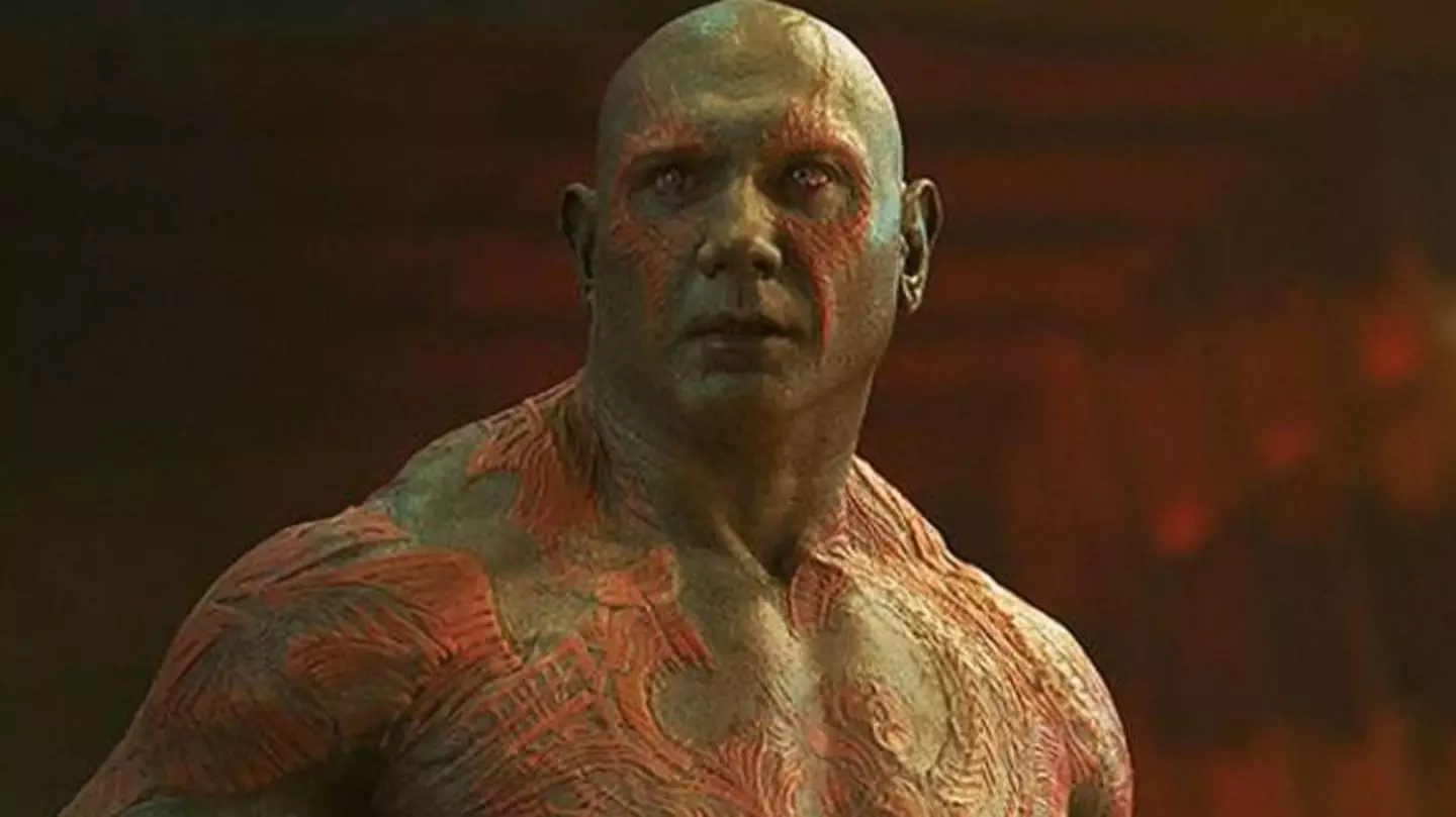Dave Bautista also impressed Gunn with his acting skills.