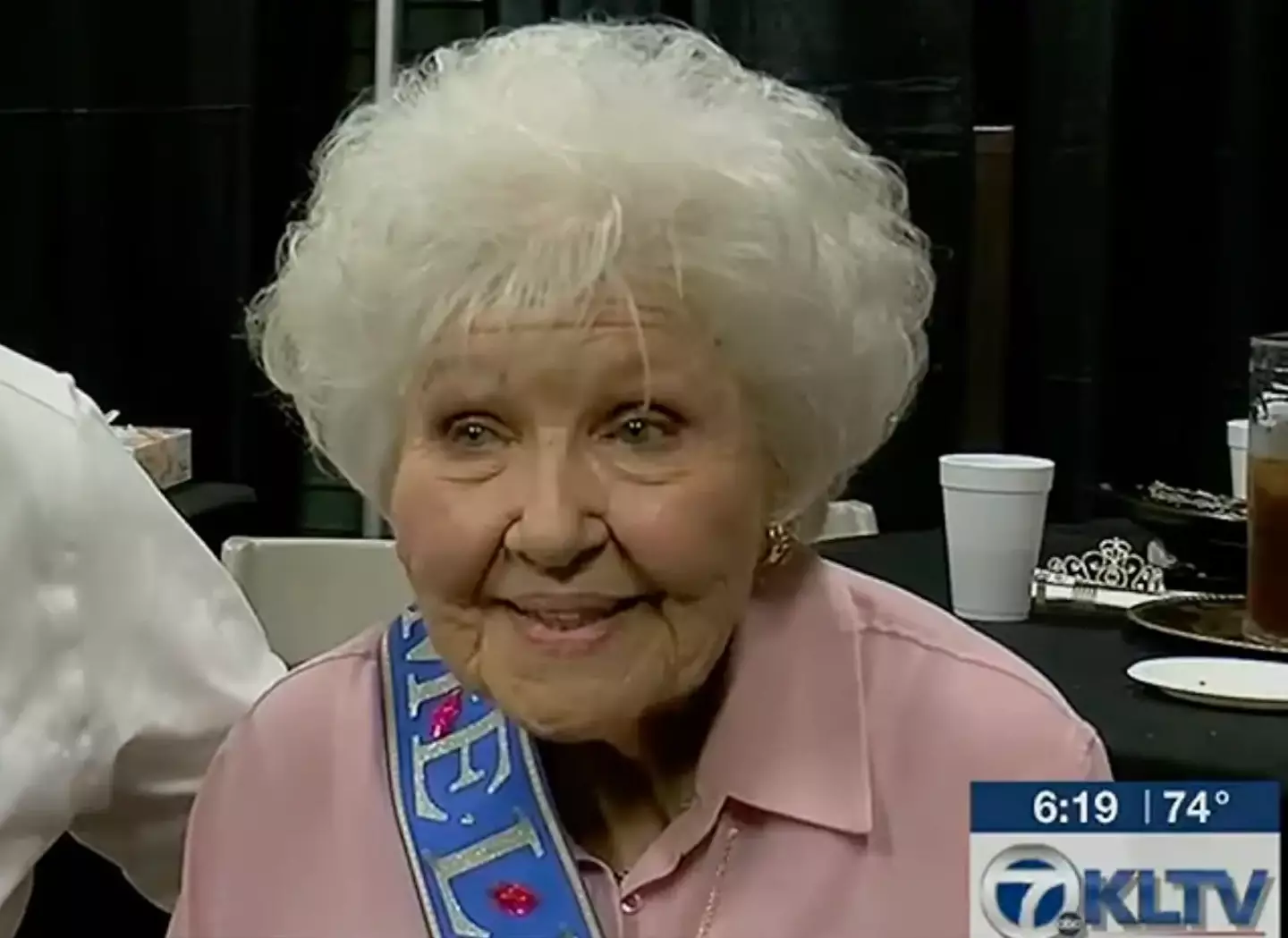 Melba Mebane has worked for Dillard's for 74 years.