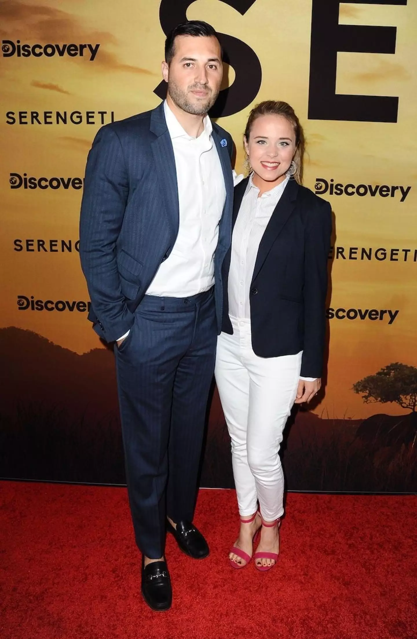 The star with her husband Jeremy Vuolo.