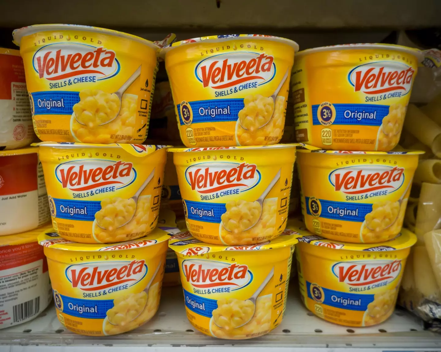 A woman has filed a lawsuit over Velveeta Shells and Cheese.