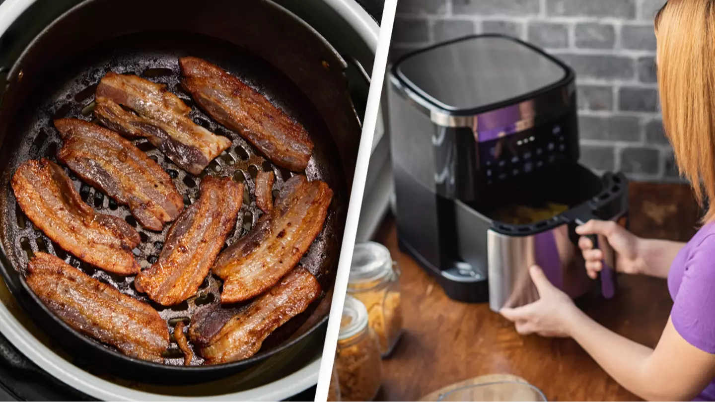 Warning issued to people who cook bacon in an air fryer