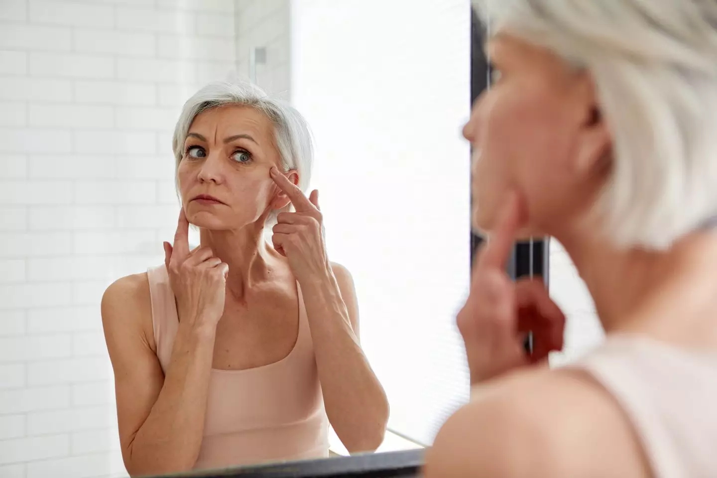 Our skin thins and loses elasticity as we age (Ekaterina Demidova/Getty Images)