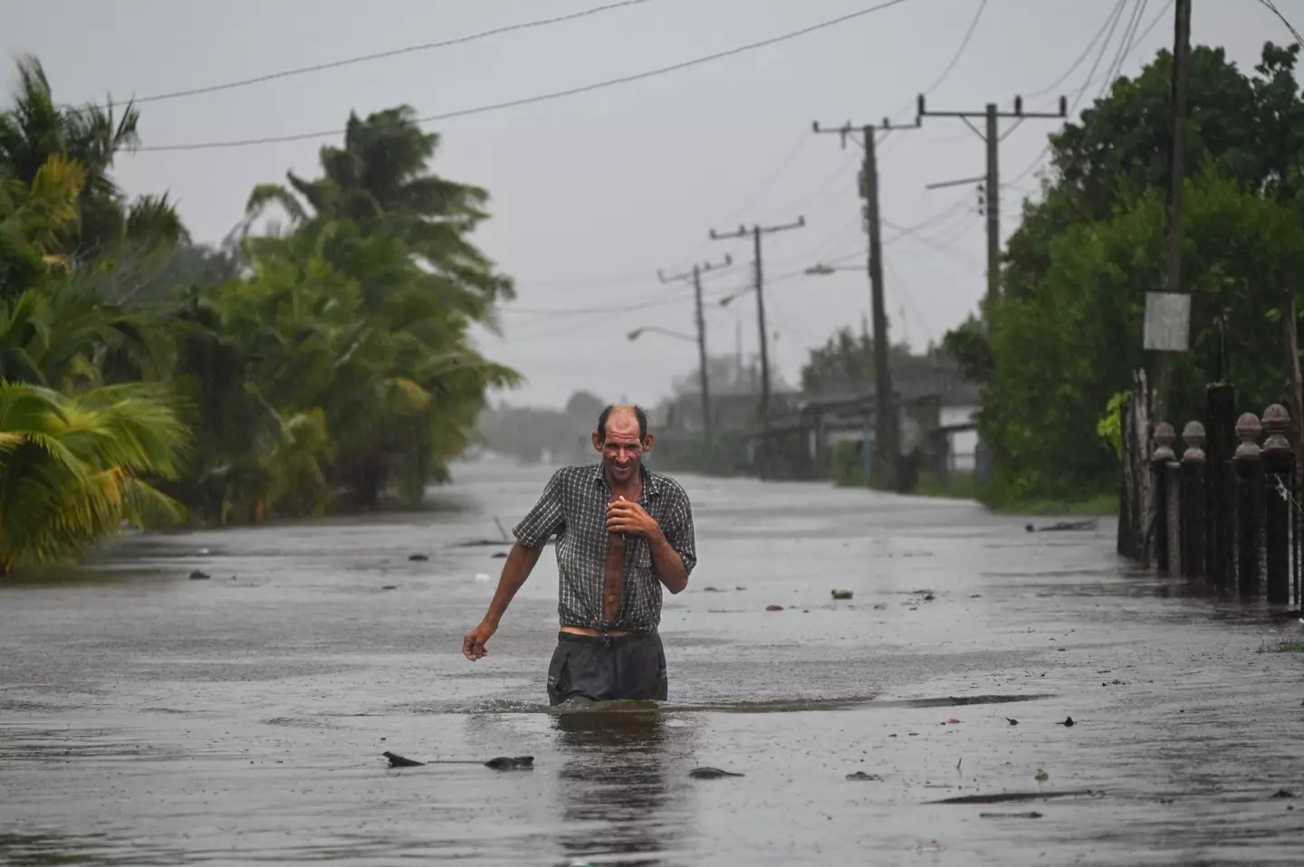 The damage has already been done in Cuba (YAMIL LAGE/AFP via Getty Images)