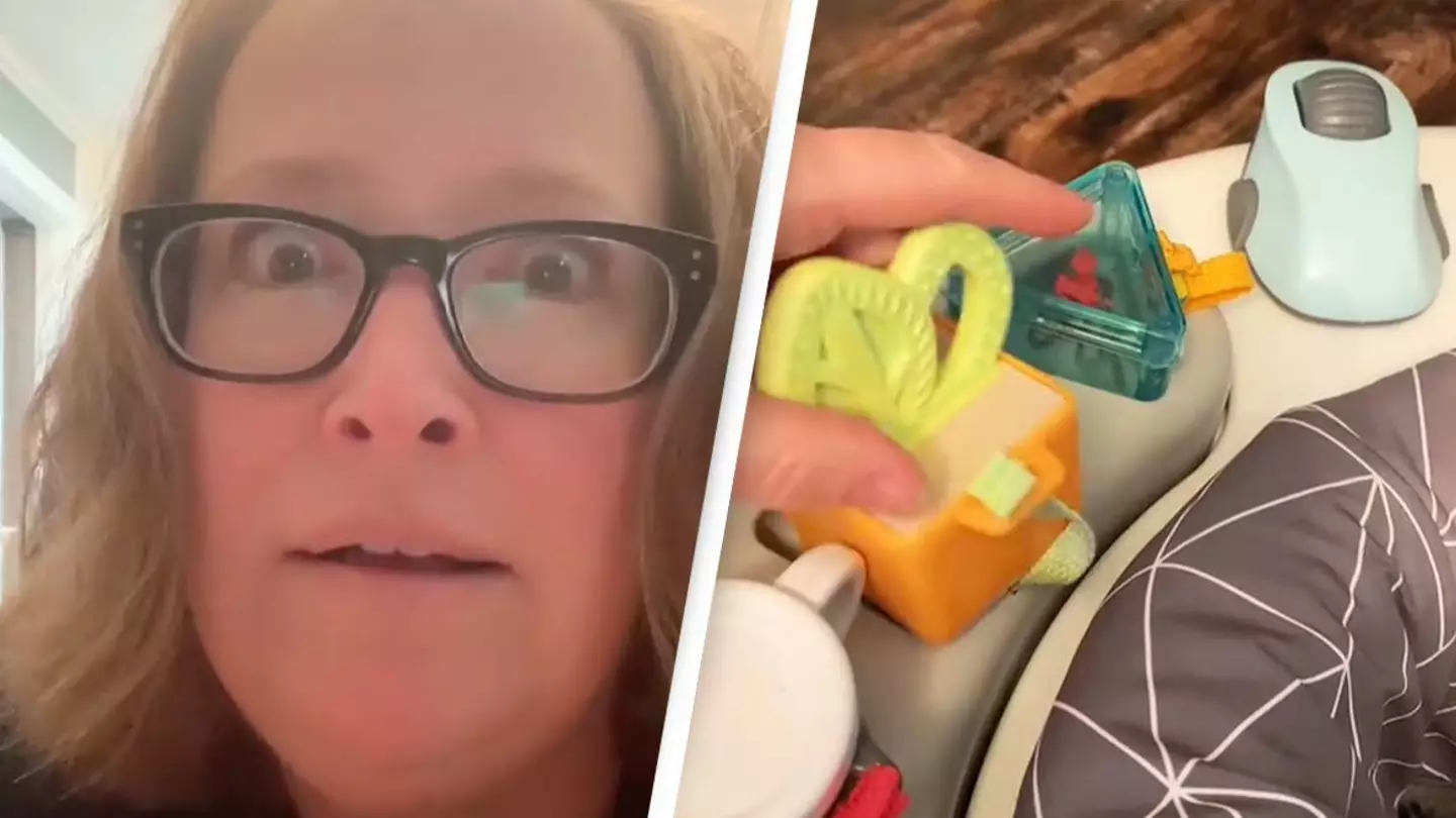 Mom shocked by child's office toy that she calls 'baby’s first cubicle'