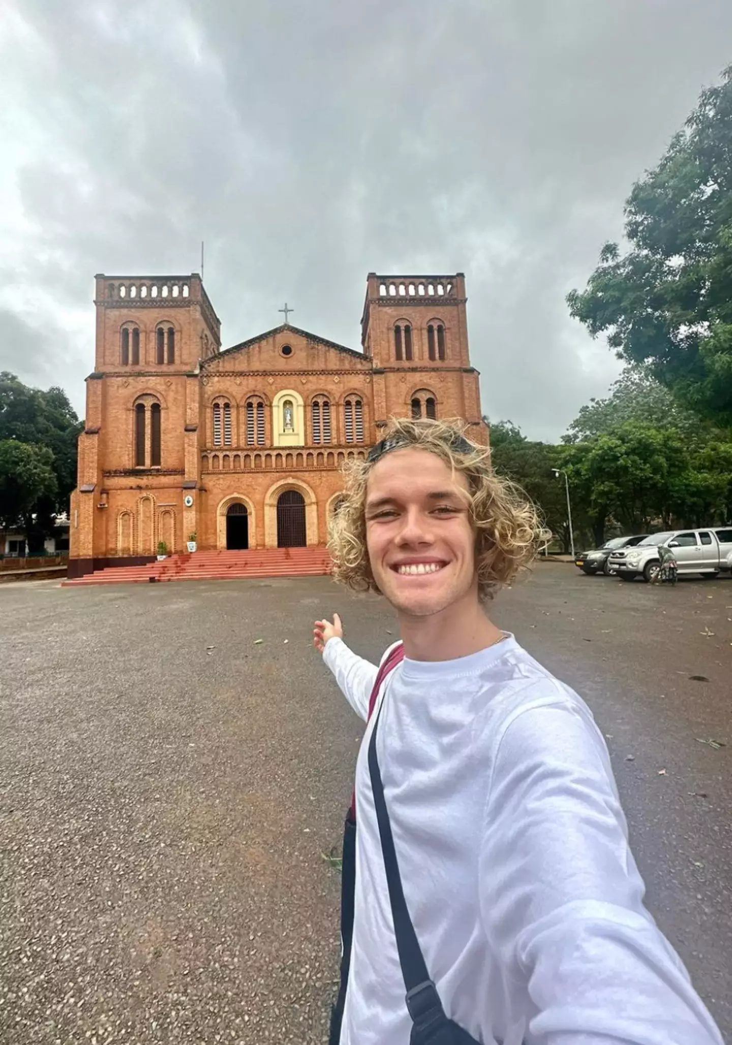 Luca Pferdmenges has visited 190 countries (Instagram/@thegermantravelguy)