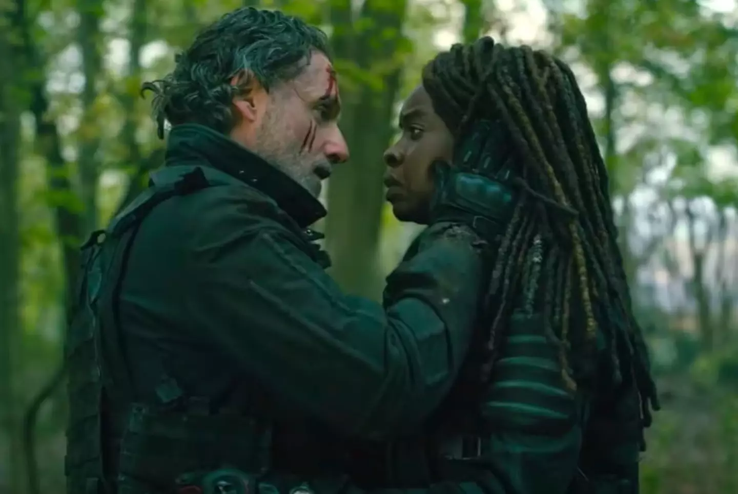 Andrew Lincoln and Danai Gurira reprise their roles for The Ones Who Live (AMC)
