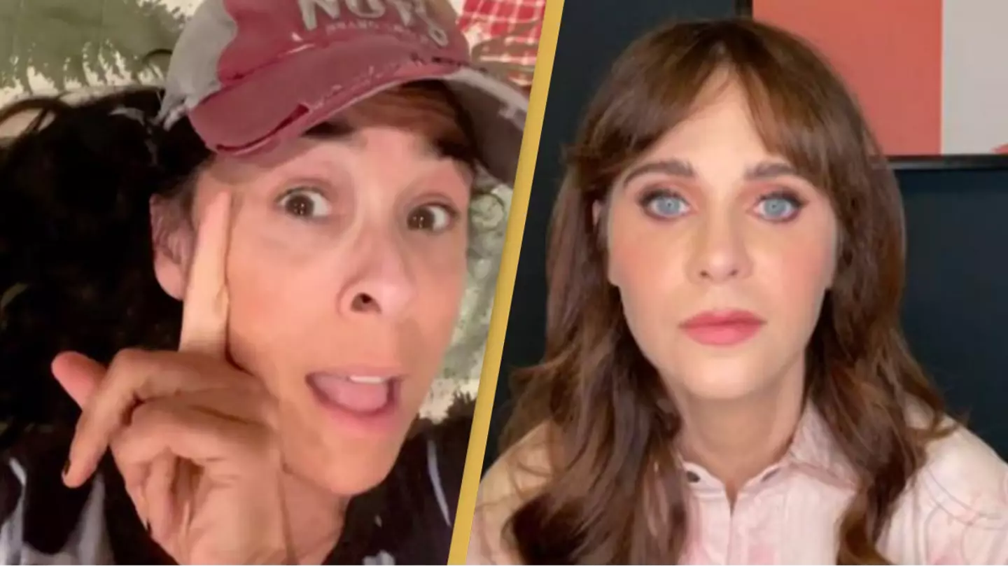 Instagram/sarahkatesilverman/zooeydeschanel