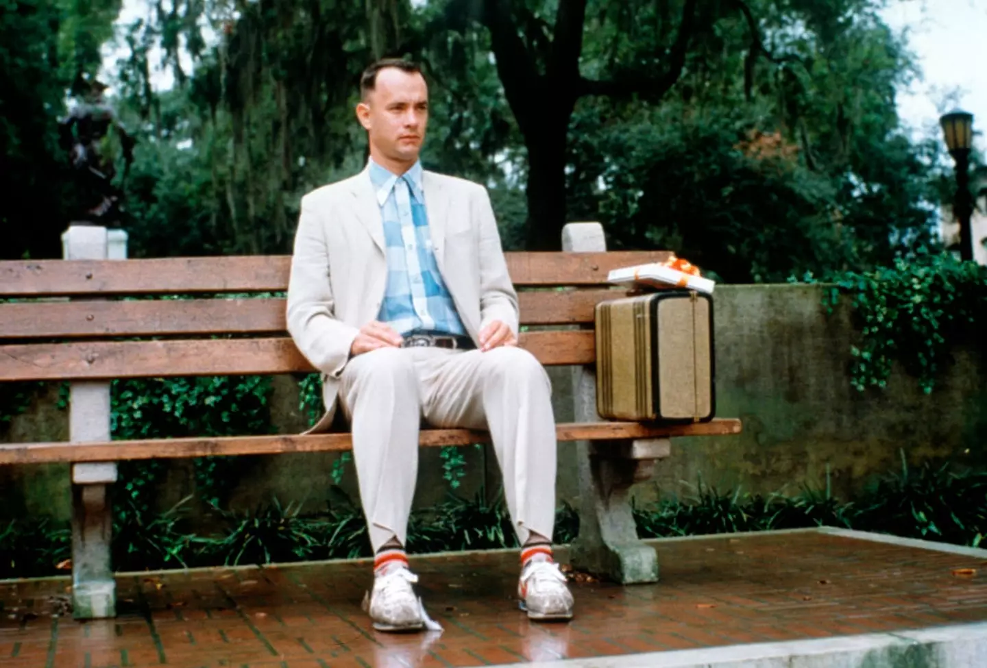 Forrest Gump, starring Tom Hanks, is arguably one of the most iconic films of the century (Sunset Boulevard/Getty Images)