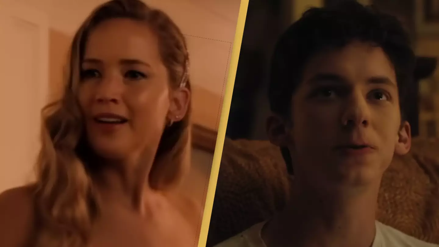 Jennifer Lawrence and co-star talk about 'uncomfortable' moment they both had to get naked to film scene