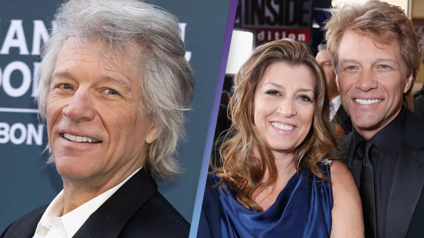 Jon Bon Jovi implies he's been with 100 women after confessing he wasn't always a 'saint' in 35-year marriage