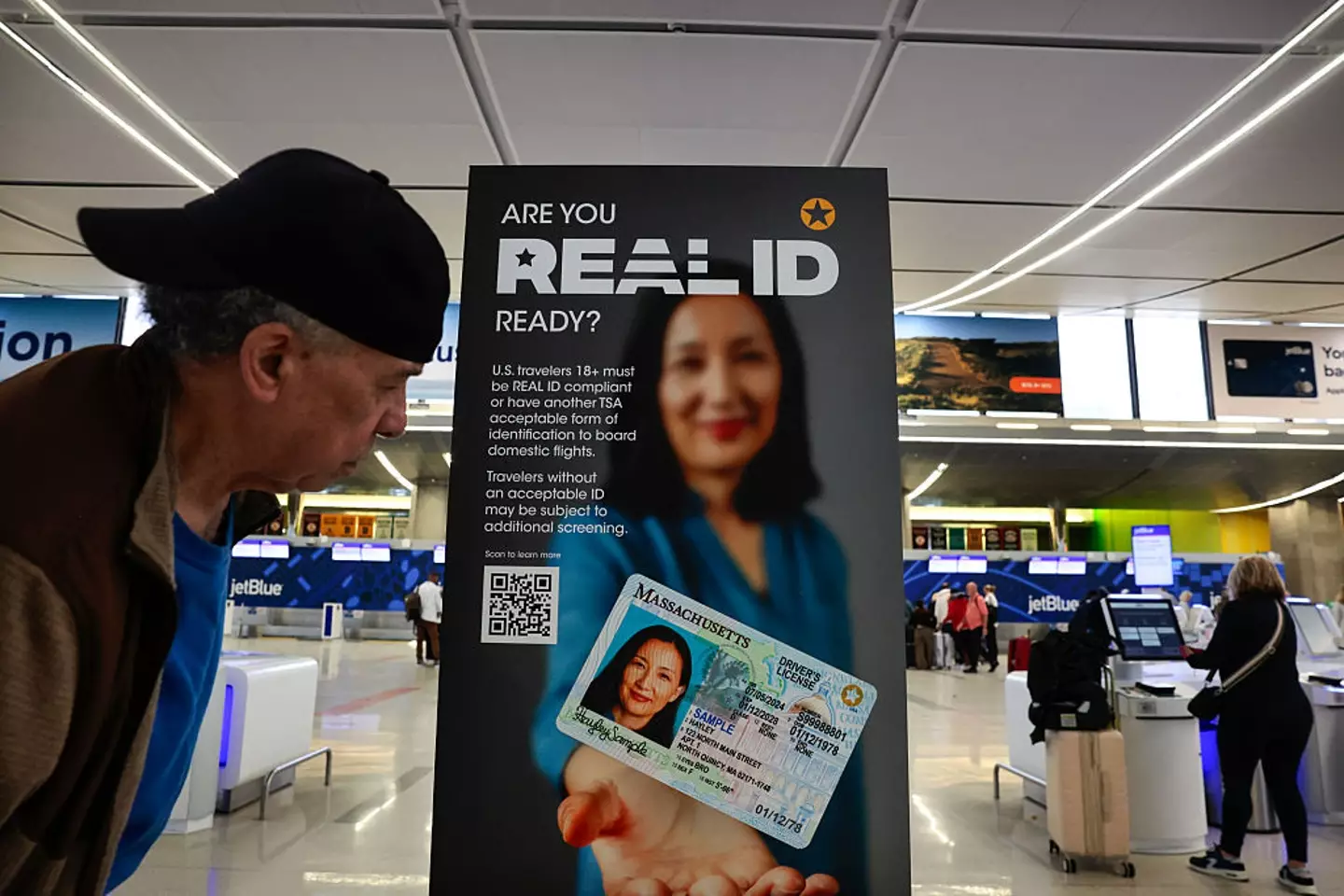 REAL ID in airports came into force in May (Craig F. Walker/The Boston Globe via Getty Images)