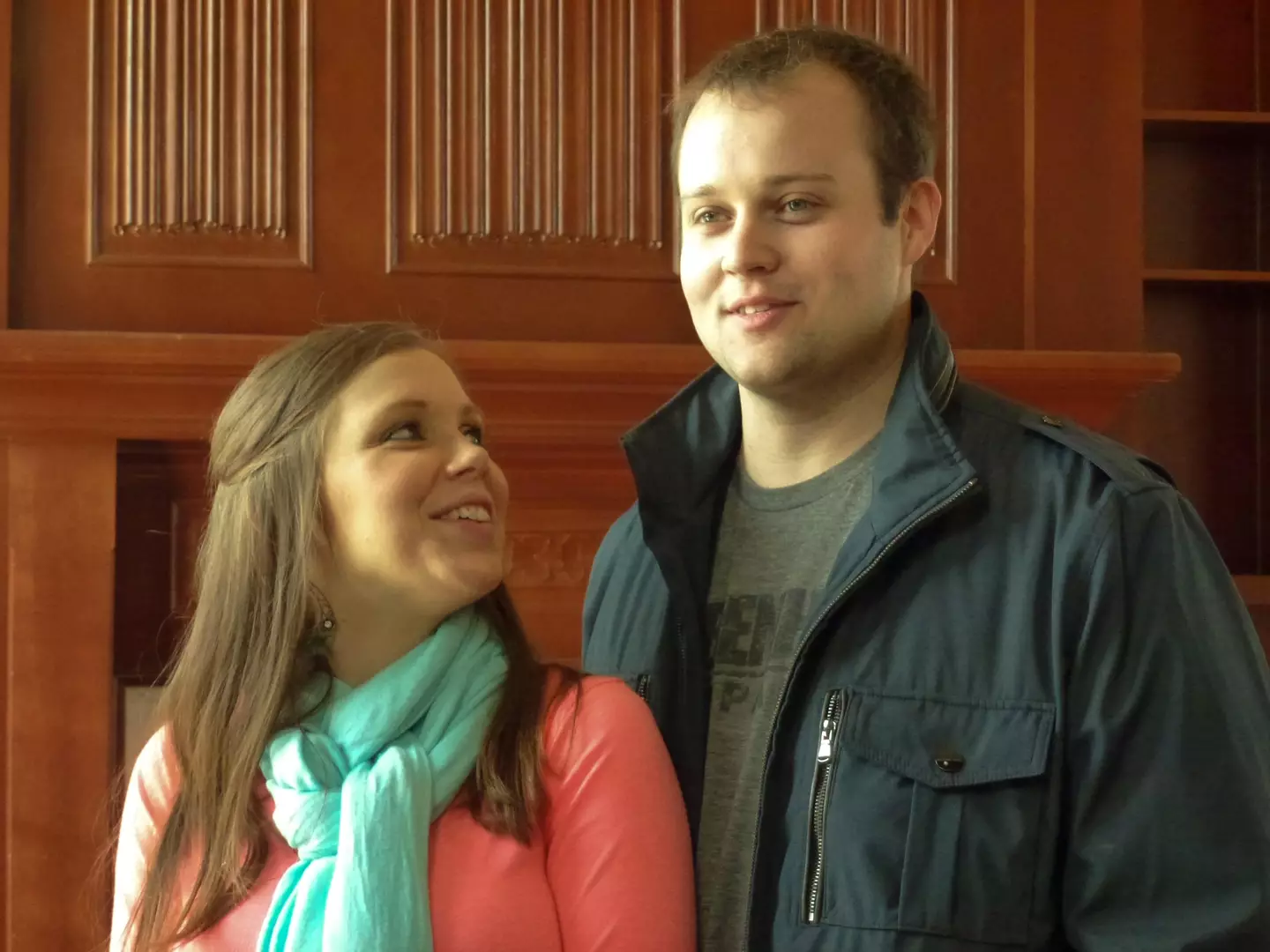 Josh Duggar and his wife Anna.