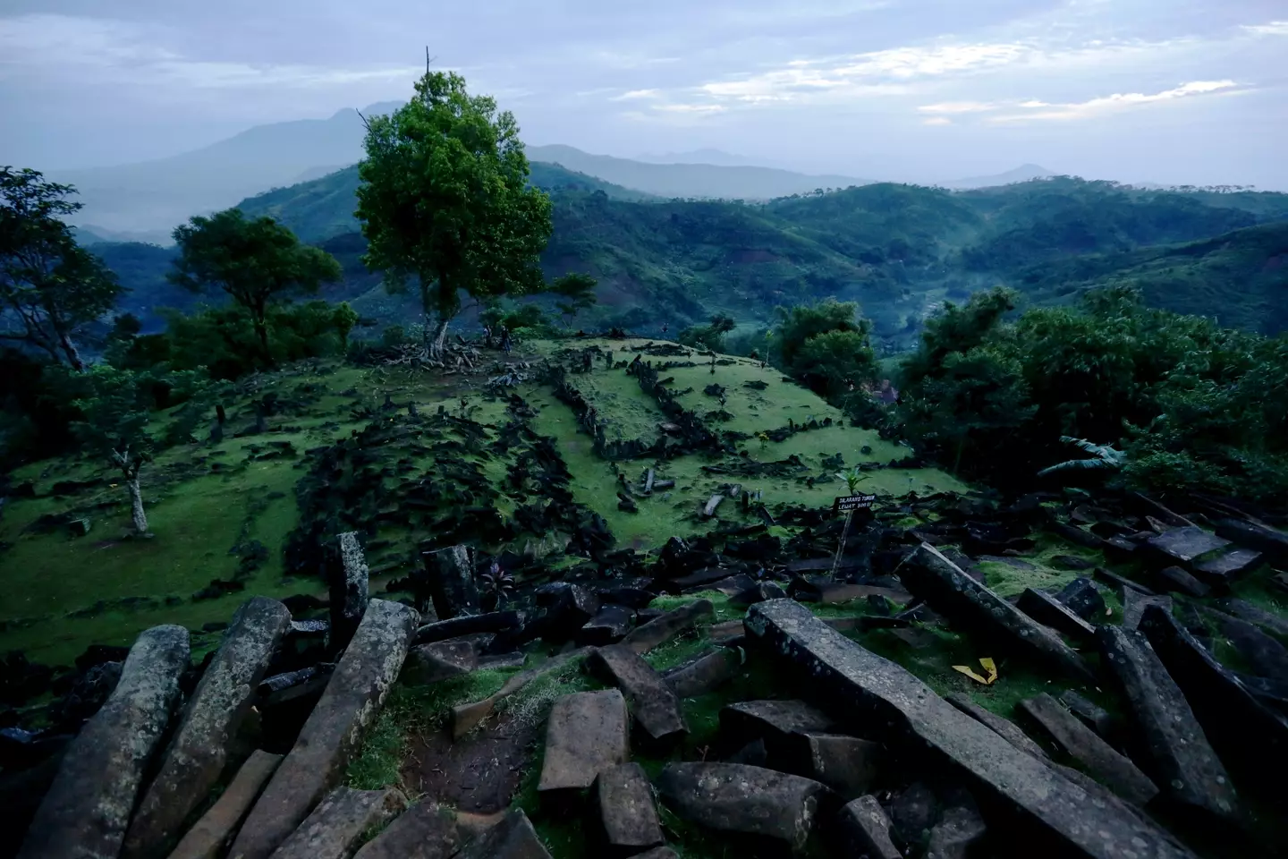 The site is thought to be the oldest known pyramid in the world.