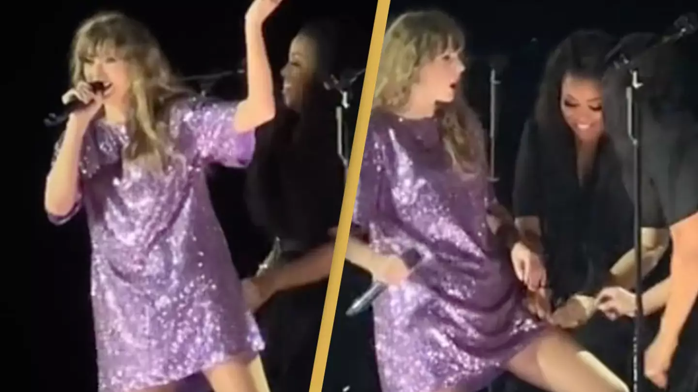 Taylor Swift praised over impressive handling of wardrobe malfunction during concert