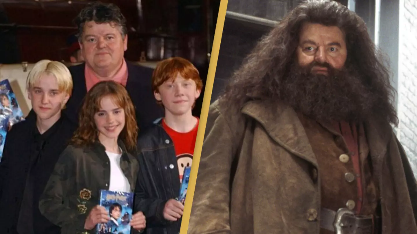 Tom Felton pays tribute to 'big friendly giant' Robbie Coltrane